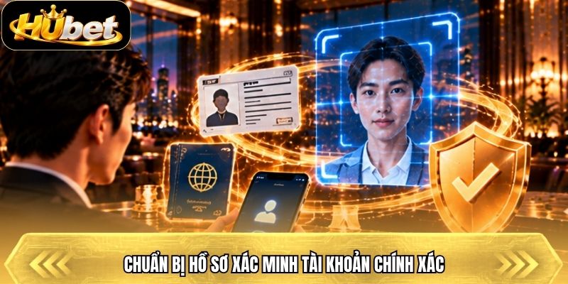 Chuẩn bị hồ sơ xác minh tài khoản chính xác