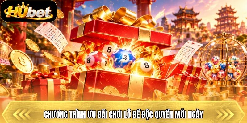 Chương trình ưu đãi chơi lô đề độc quyền mỗi ngày