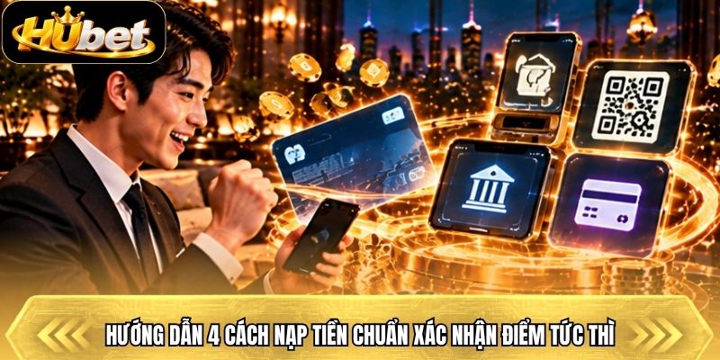 Hướng dẫn 4 cách nạp tiền chuẩn xác nhận điểm tức thì