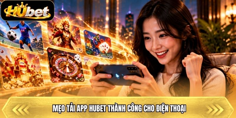 Mẹo tải app Hubet thành công cho điện thoại